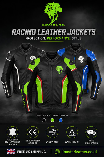 Lionstar giacca moto - giacca, pelle