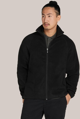 Micropile uomo full zip