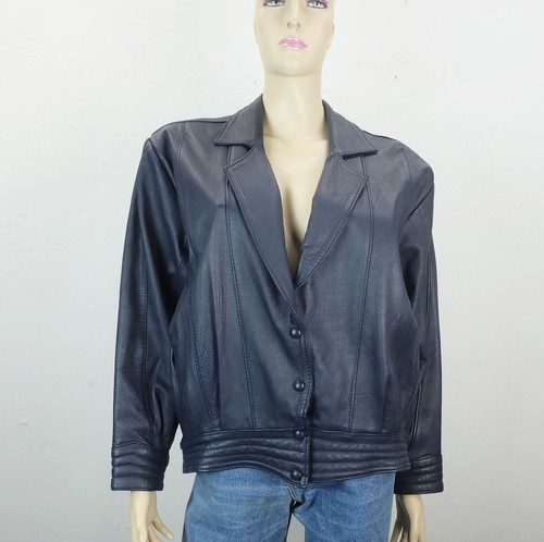 Giacca pelle true vintage - giacca,