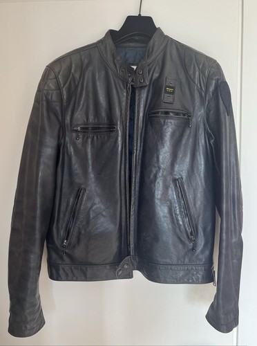Giubbotto blauer pelle - xl,