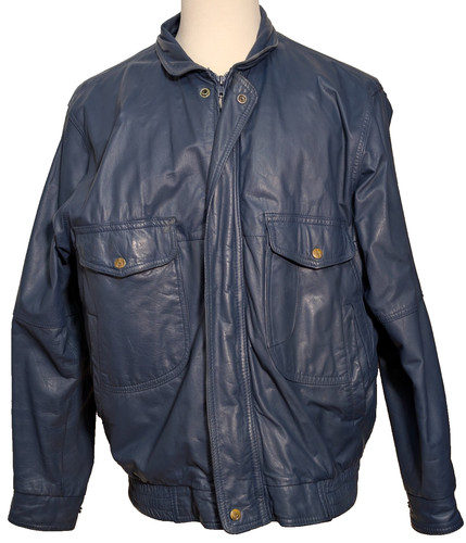 London fog leather bomber - london,