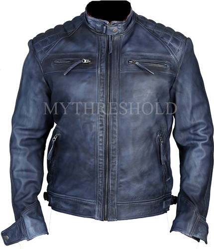 Giacca moto biker uomo vintage - giacca,