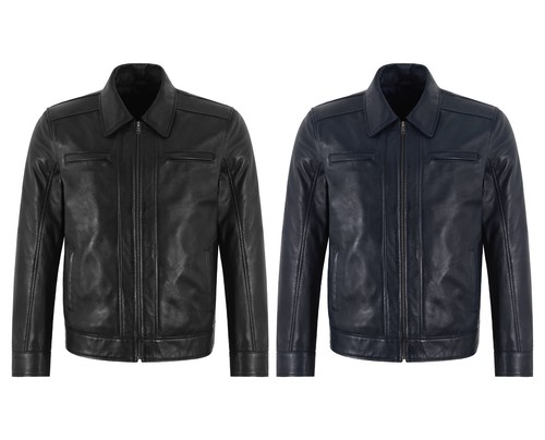 Giacca pelle uomo - , stile