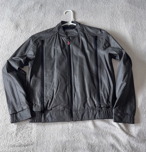 Giacca moto pelle - , hein