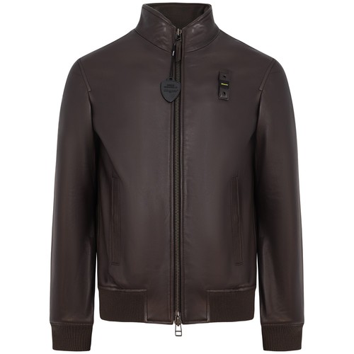 Blauer giubbotto marrone in - -,