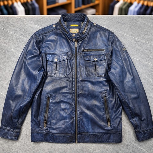 Giacca biker camel active uomo - biker,