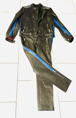 Giacca pelle dsqured2 - di,