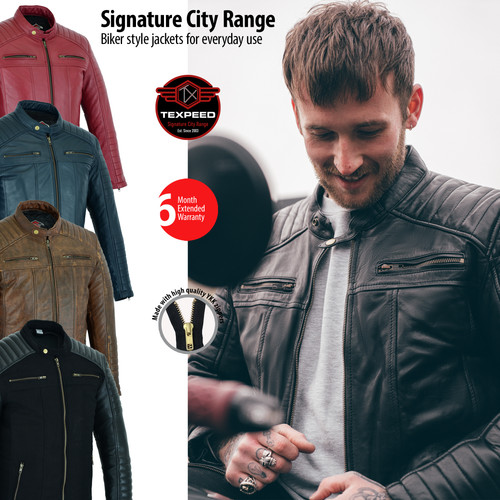 Giacca cappotto uomo pelle