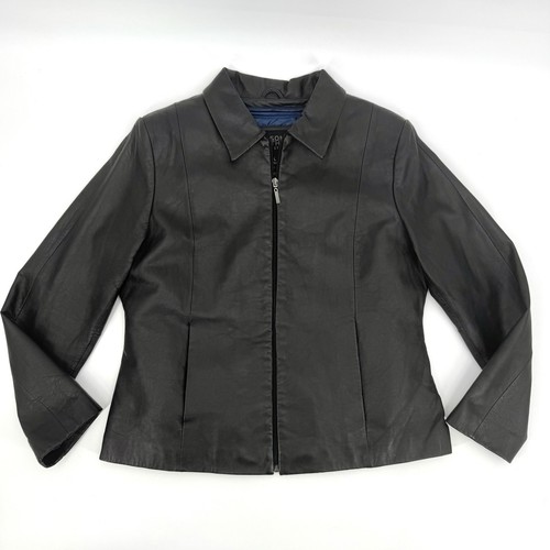 Wilsons giacca pelle - wilsons, nera