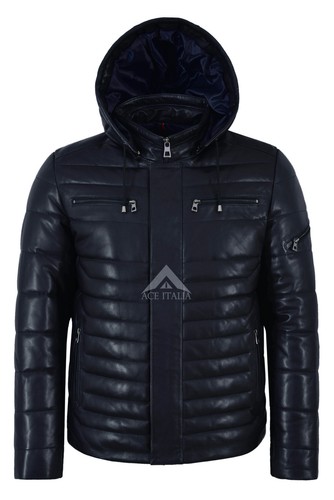 Giacca uomo pelle con