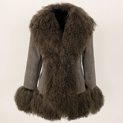 Cappotto donna vera pelliccia