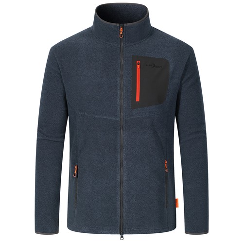 Giacca pile maglia - in,