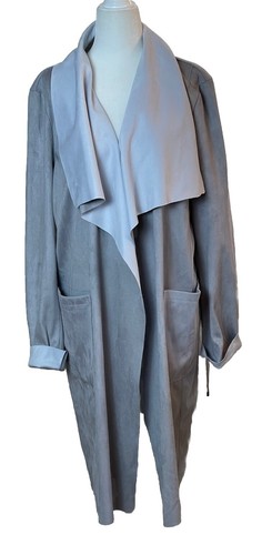Cardigan giacca lungo aperto - lungo,