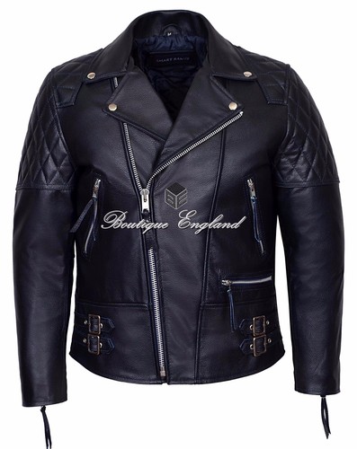 Giacca uomo biker - uomo, navy