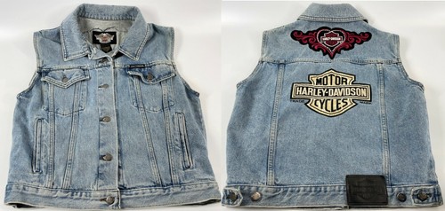 Gilet moto vintage harley - moto,