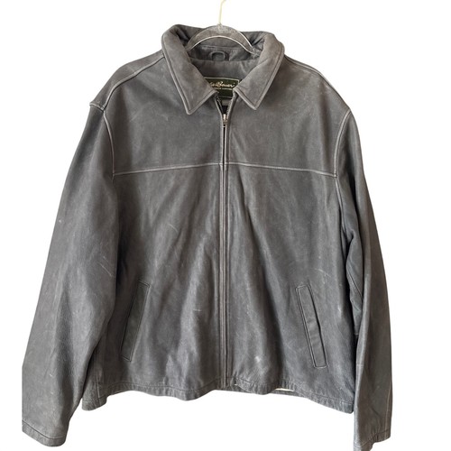 Giacca pelle vintage eddie - giacca,